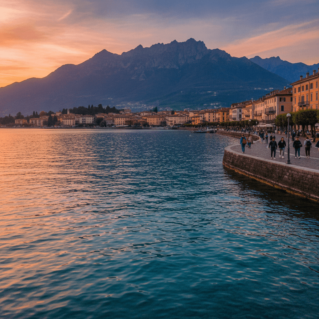 Alloggio Erasmus a Lecco con vista sul lago e le Prealpi, città universitaria lombarda